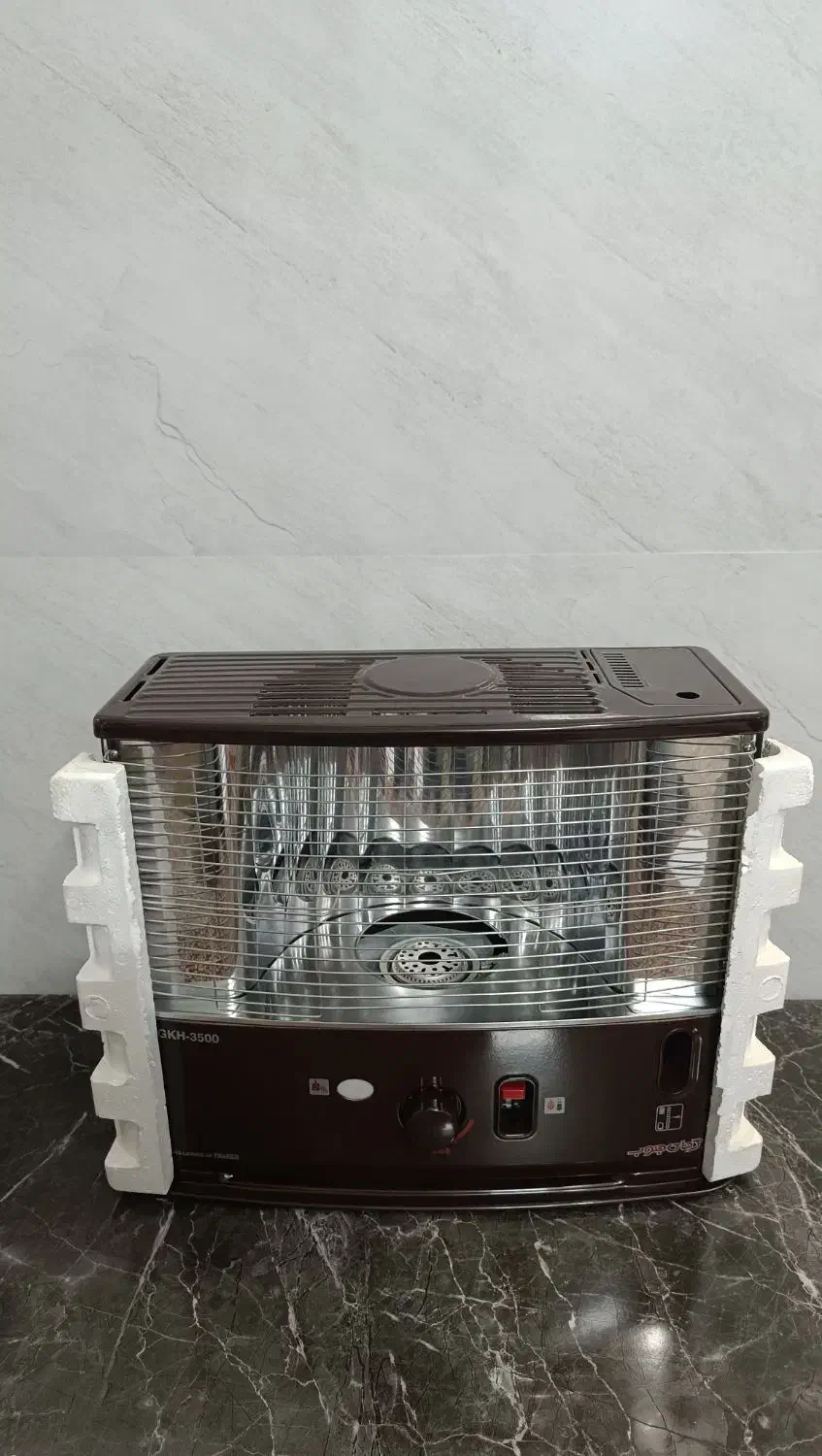 بخاری ژاپنی نفتی صفر آکبند|بخاری، هیتر، شومینه|اسفراین, |دیوار