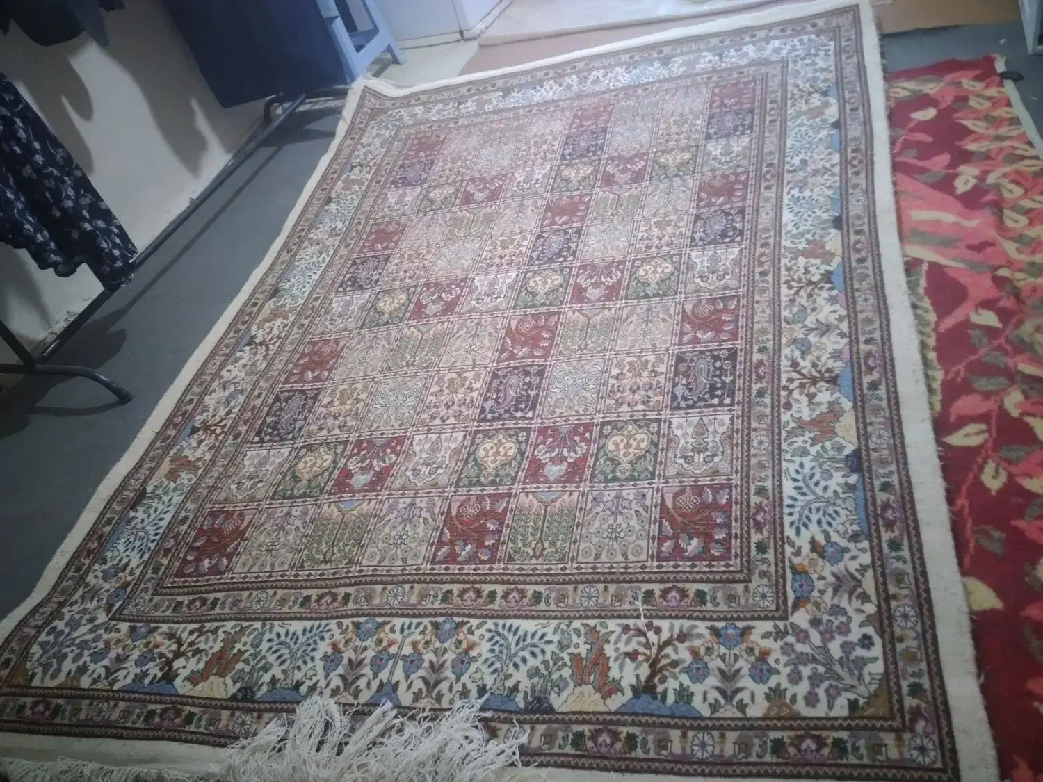 قالی چهار متر|فرش|سربیشه, |دیوار