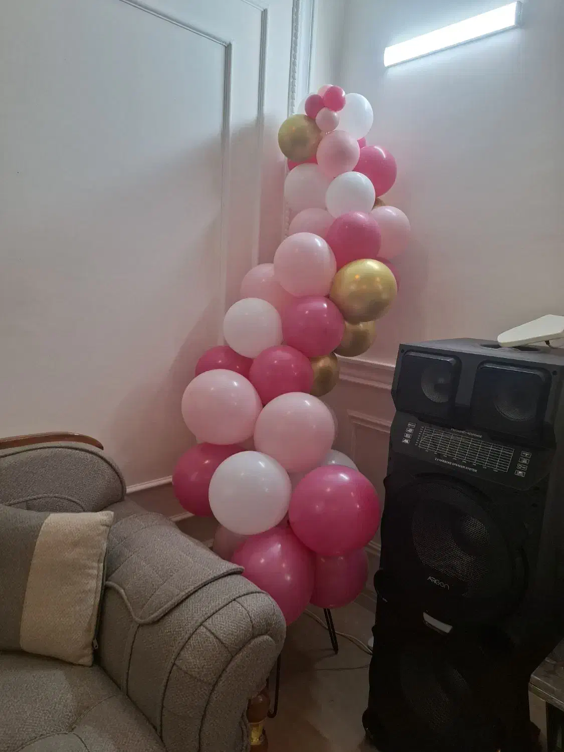 ریسه بادکنکی دخترانه|ریسه و چراغ تزئینی|مشهد, شهید بهشتی|دیوار