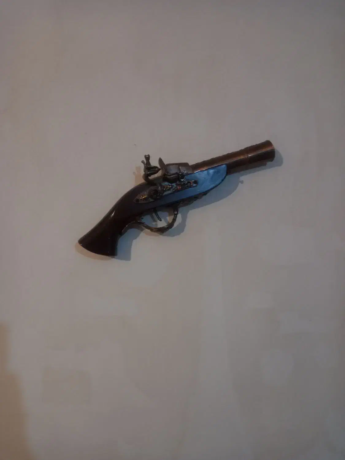 دکوری جا شمعی ، چوبی، تفنگ فندکی قدیمی|صنایع دستی و سایر لوازم تزئینی|گرگان, |دیوار