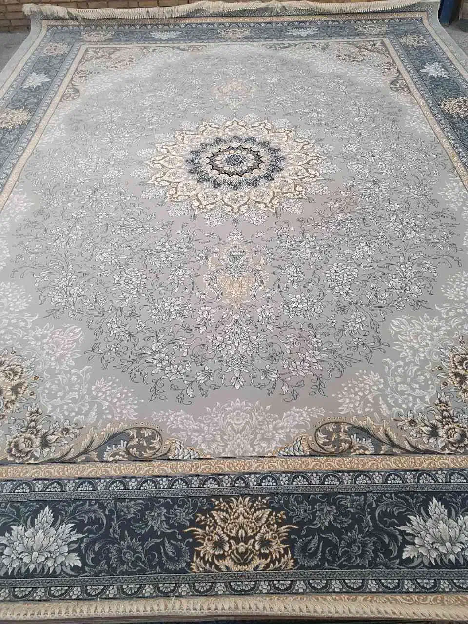 فرش ۱۲ متری/۷۰۰شانه/تمام نخ/ارسال کهکیلویه|فرش|یاسوج, |دیوار