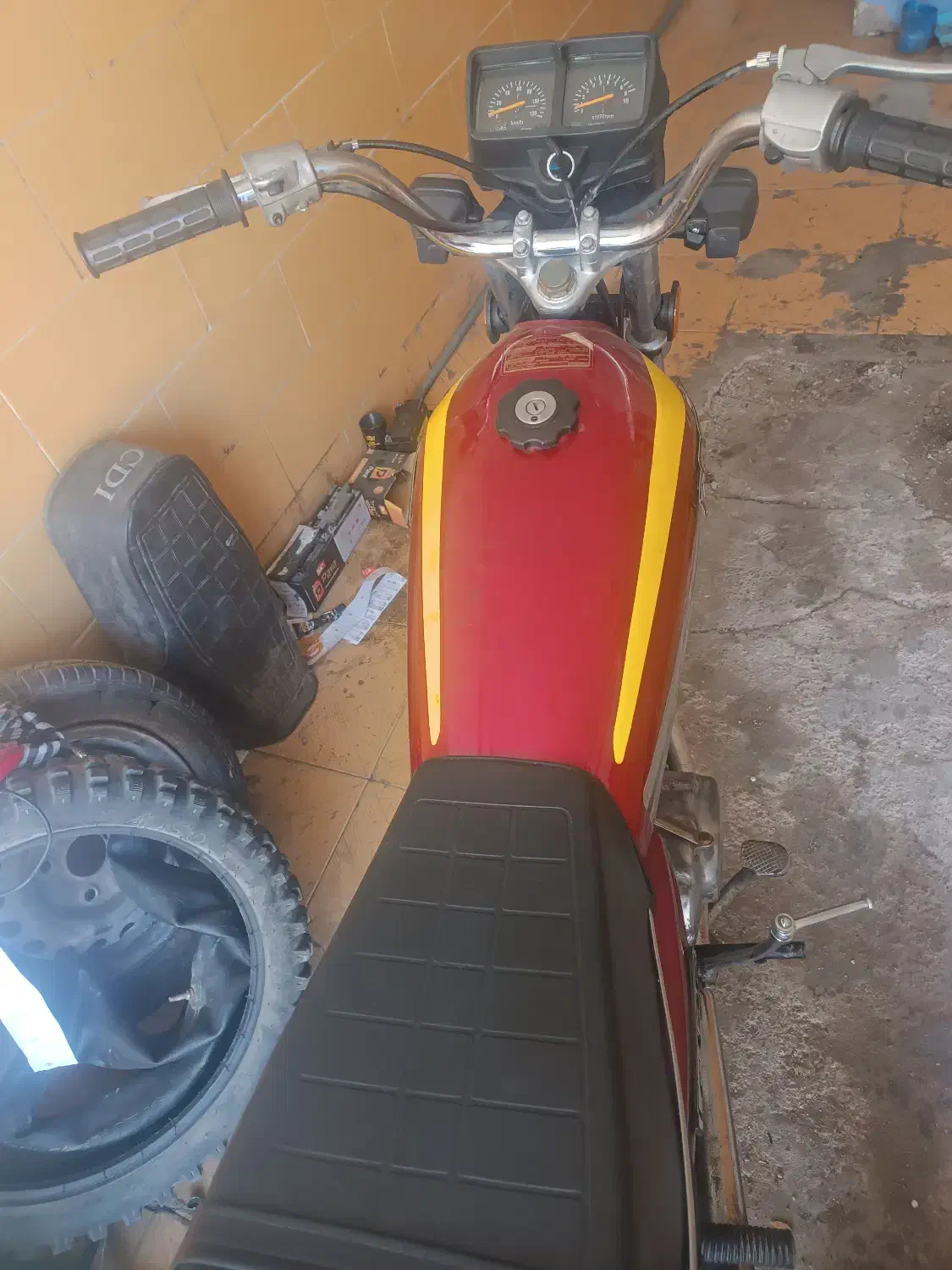 هندا 125مزایده|موتورسیکلت|قوچان, |دیوار