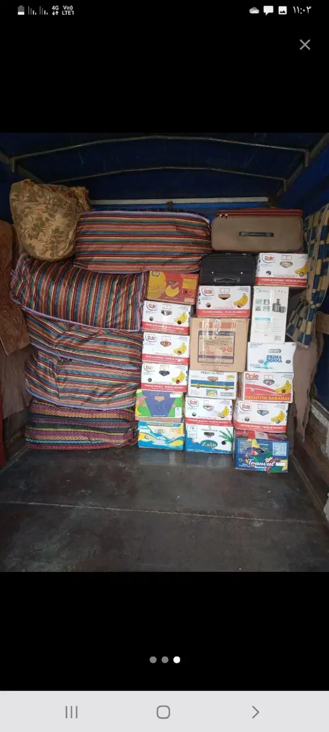 باربری کاشان اثاثکشی منزل کارگر و ماشین پتودار|خدمات حمل و نقل|کاشان, درب اصفهان|دیوار