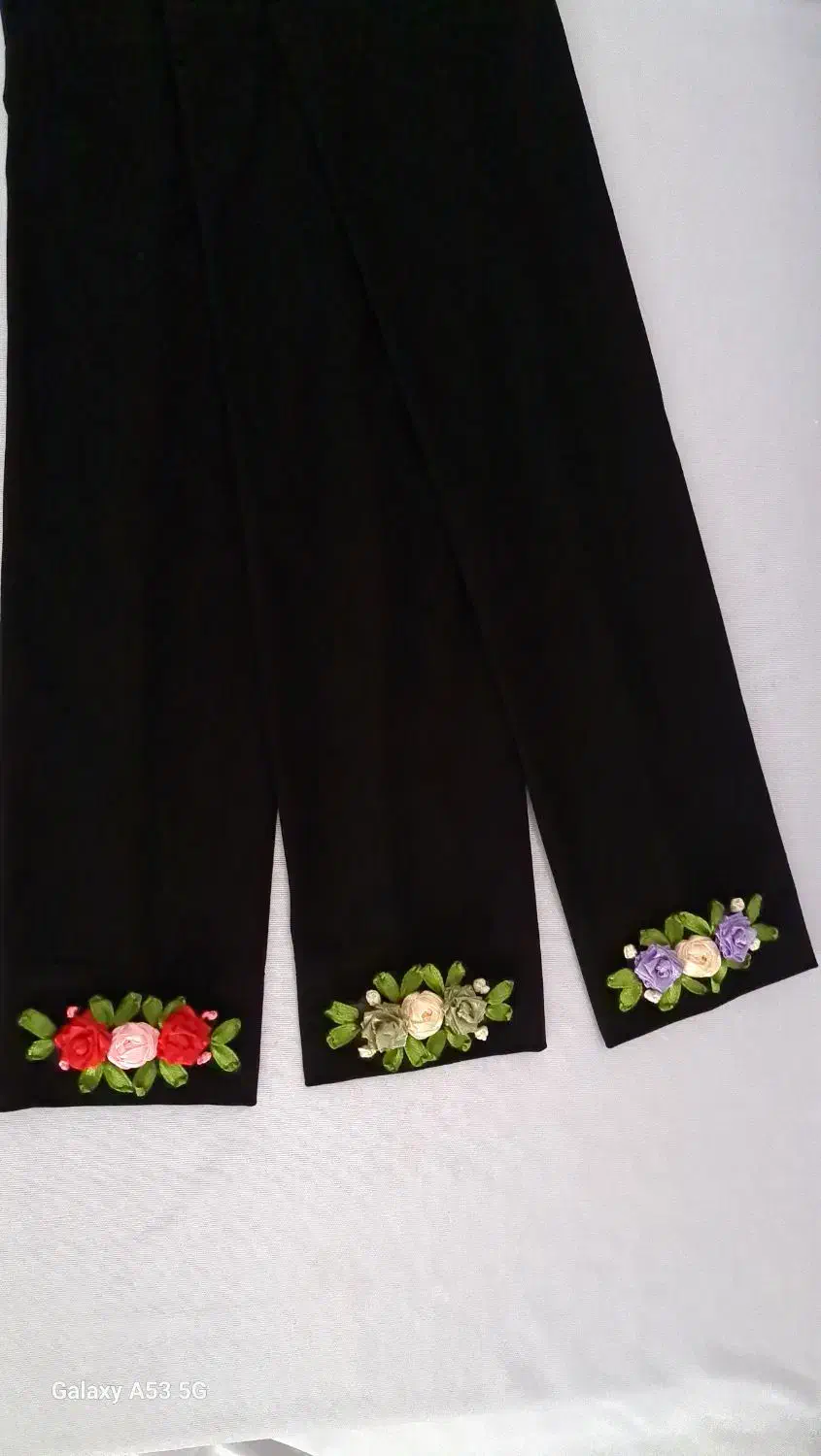 جوراب و ساق دست روبان دوزی شده|لباس|همدان, |دیوار