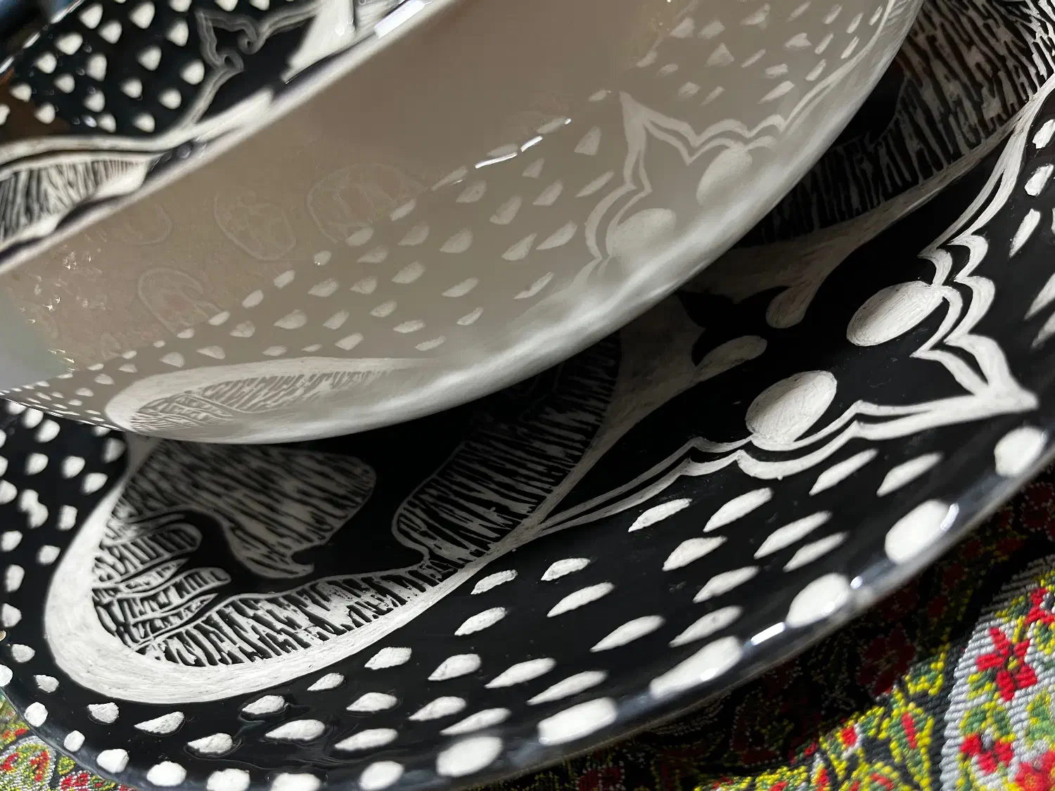 کاسه و دیس میوه خوری|ظروف سرو و پذیرایی|صومای برادوست, |دیوار