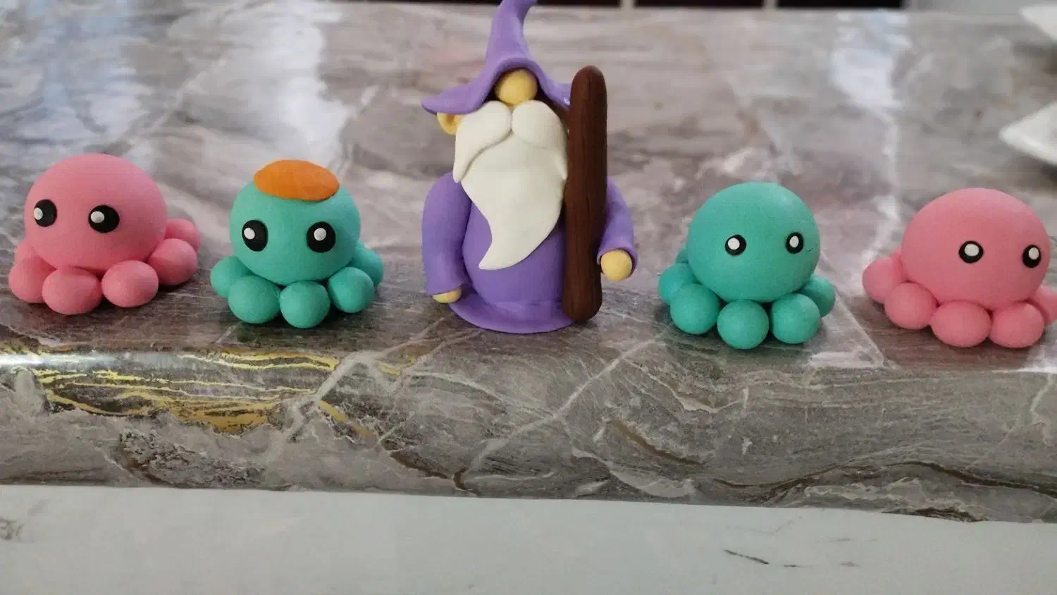 عروسک خمیری فیمو|مجسمه، تندیس، ماکت|شیراز, آزادی|دیوار