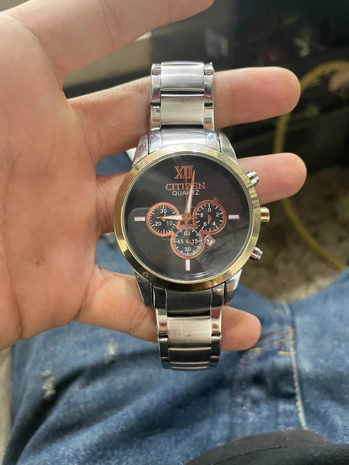 ساعت citizen quartz|ساعت|قرچک, شهرک الحدید|دیوار