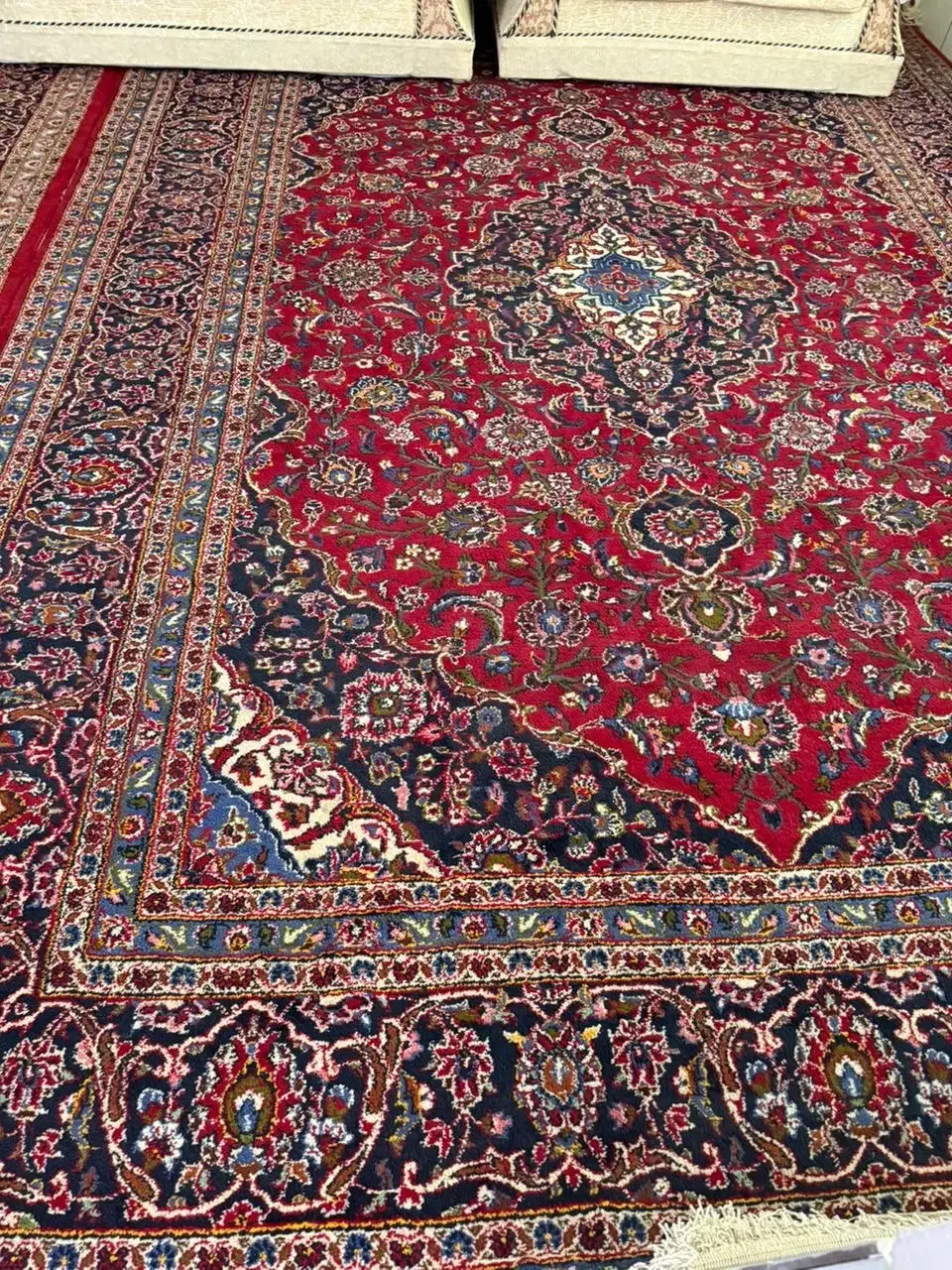 فروش فرش نجف آبادی دست باف|فرش|فسا, |دیوار