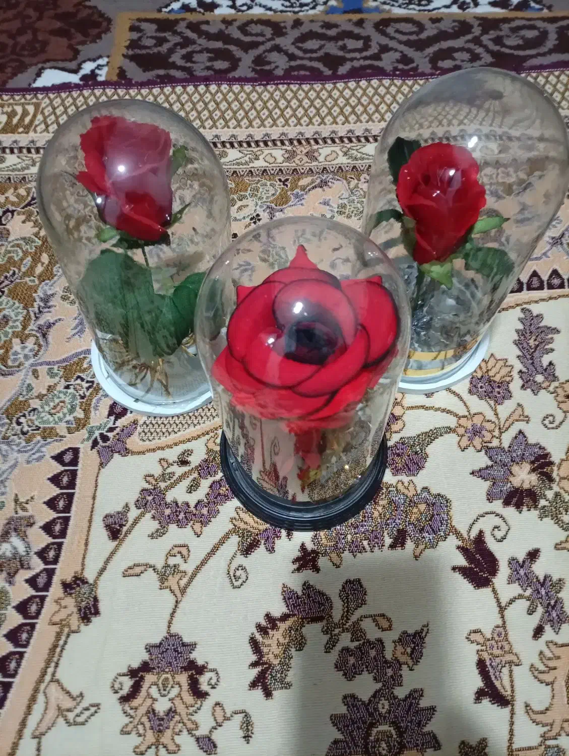گل مصنوعی با باکس شیشه‌ای|گل مصنوعی|تهران, شهرک ولیعصر جنوبی|دیوار