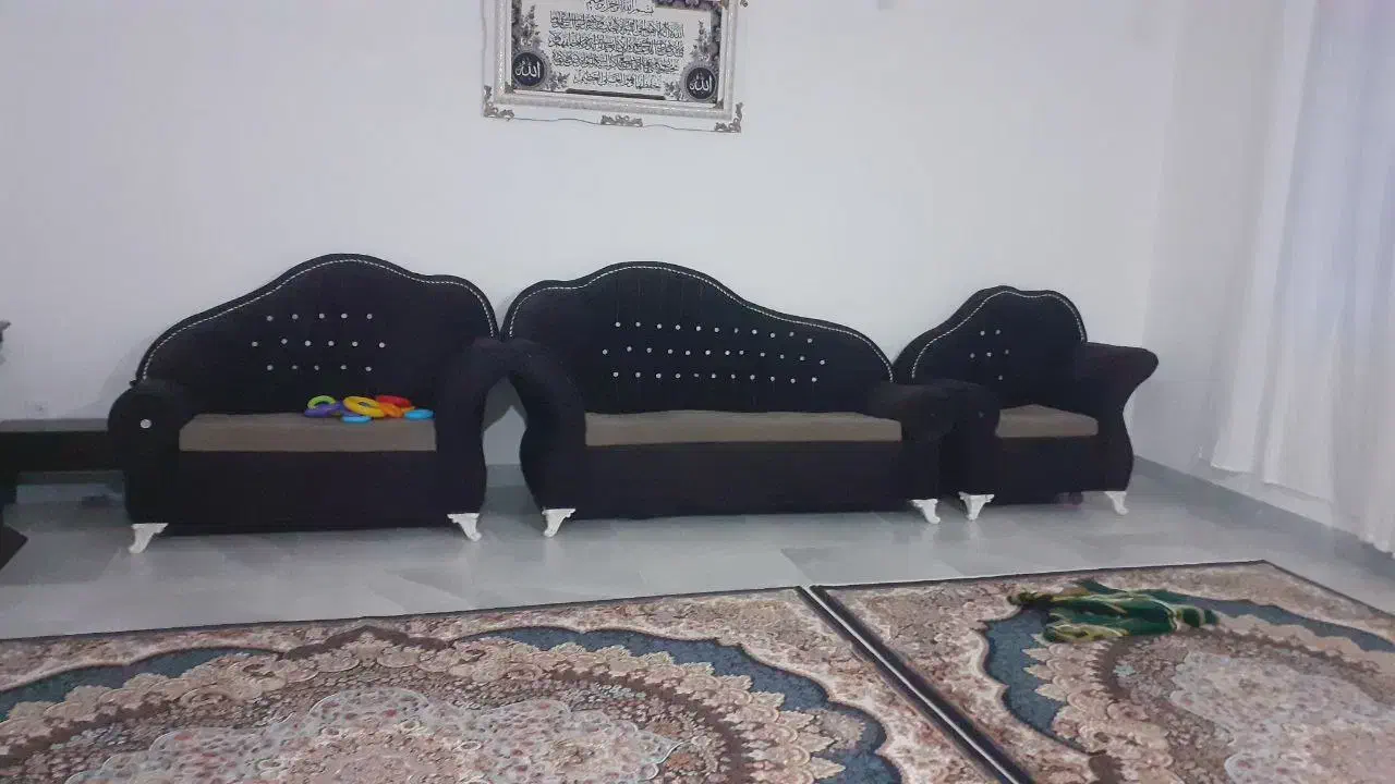 مبلمان ۷ نفره|مبلمان خانگی و میز عسلی|سنندج, |دیوار