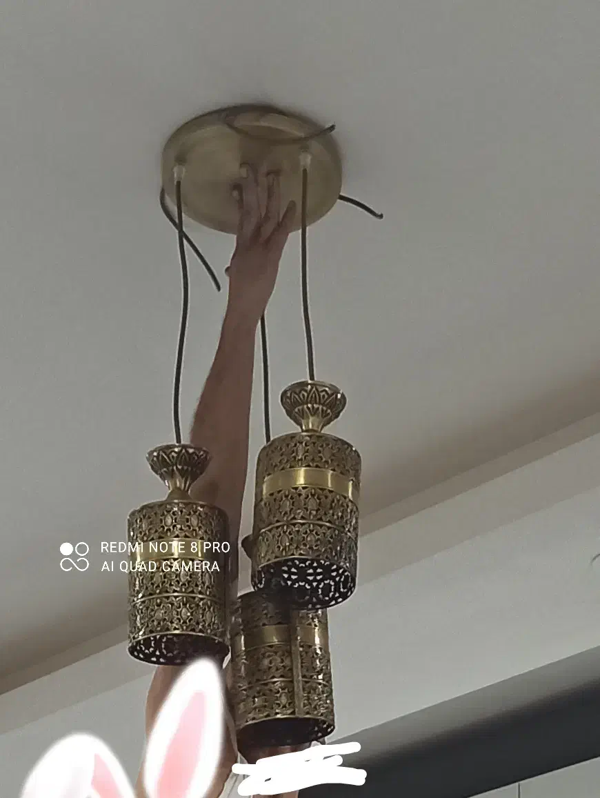 لوستر|لوستر و چراغ آویز|بیرجند, |دیوار