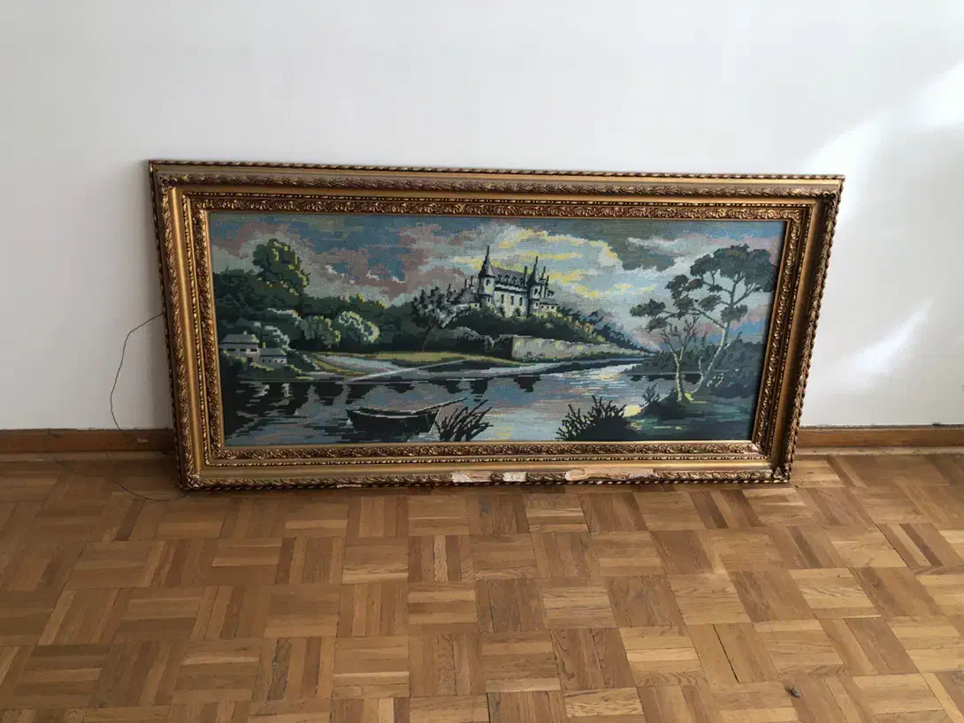 تابلو کوبلن با قاب چوبی|صنایع دستی و سایر لوازم تزئینی|تهران, پاسداران|دیوار