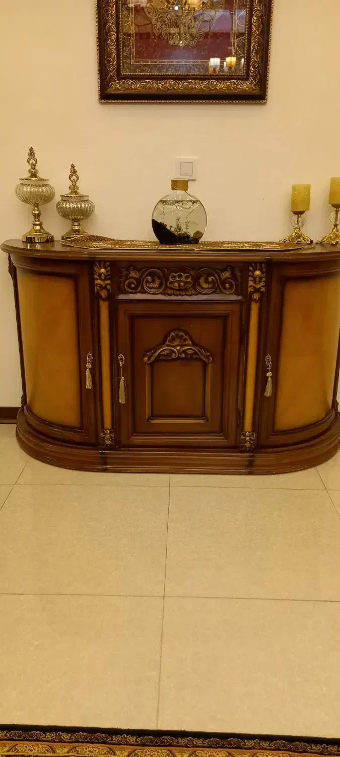 بوفه کنسول ویترین|بوفه، ویترین، کنسول|هشتگرد, فاز ۲ مهستان|دیوار