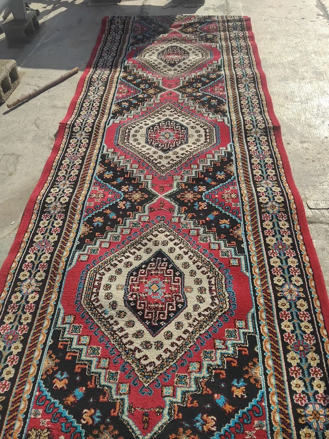 کنار فرشی گلیمی|فرش|یاسوج, |دیوار