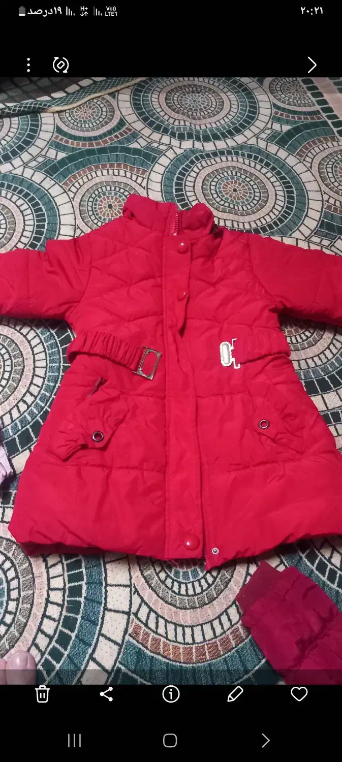 کاپشن های در حد نو بچگانه|کفش و لباس بچه|مشگین شهر, |دیوار