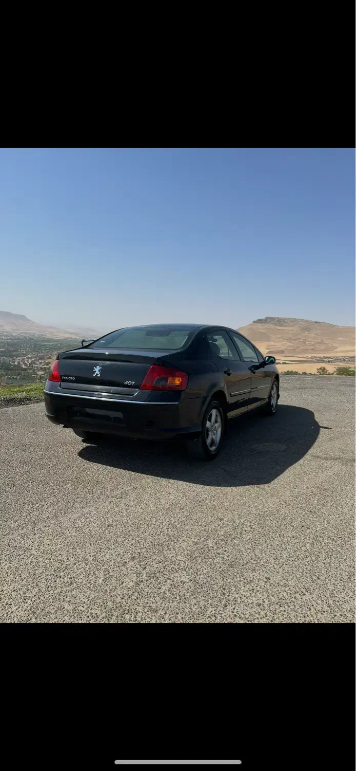 پژو 407 مشکی|خودرو سواری و وانت|تهران, لویزان|دیوار