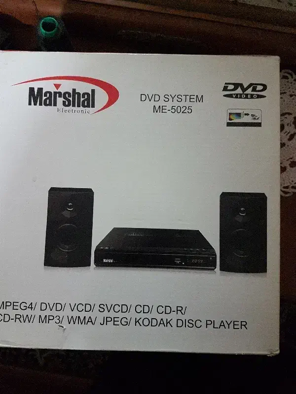 دی وی دی فلش خورصوتی تصویری مارشال|پخش‌کننده DVD و ویدیو|مشهد, کلاهدوز|دیوار