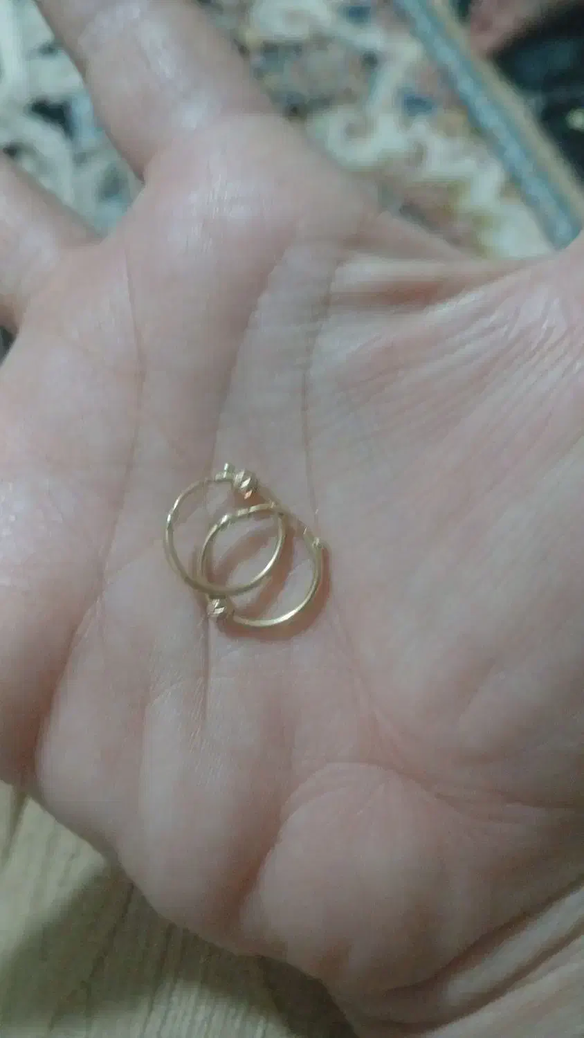 گوشواره وزن 700سوت|جواهرات|سرفاریاب, |دیوار