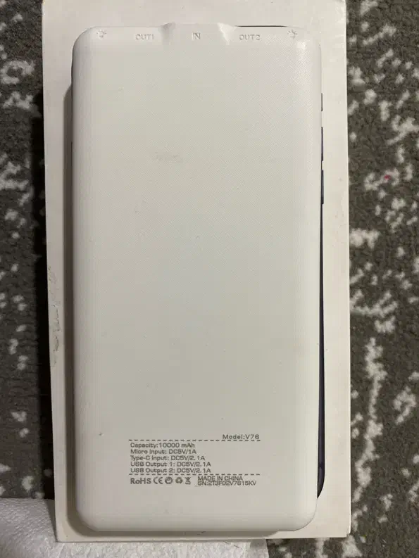 پاوربانک kin uale V76 10000|لوازم جانبی موبایل و تبلت|سبزوار, امیر کبیر|دیوار