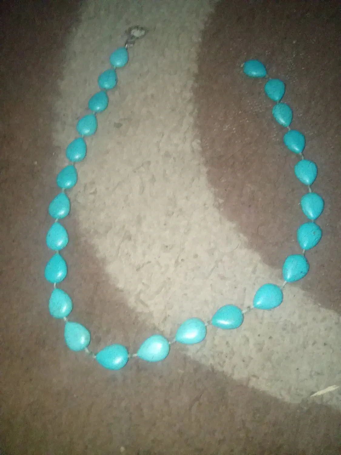 گردن بند سنگ پیروزه|جواهرات|زاهدان, |دیوار