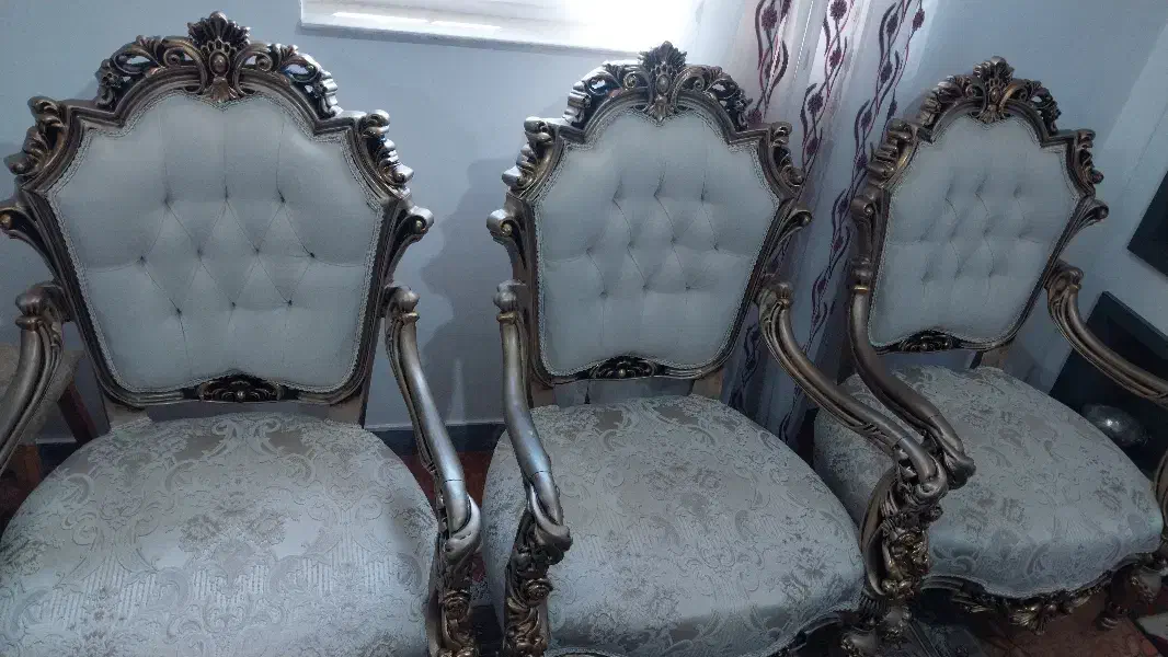 مبل سلطنتی|مبلمان خانگی و میز عسلی|ماسال, |دیوار