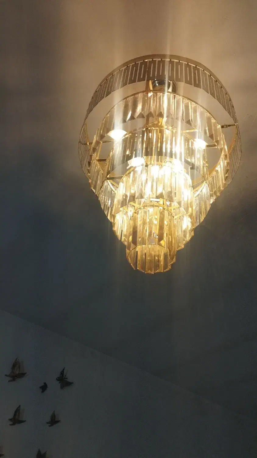 لوستر|لوستر و چراغ آویز|خرم‌آباد, |دیوار