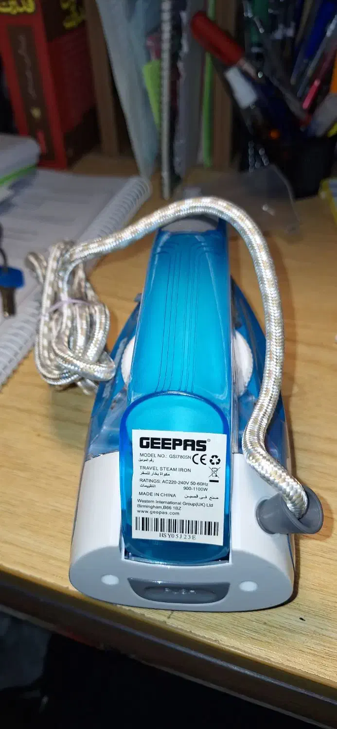 اتو بخار جیپاس مدل GSI7805N مسافرتی ۱۱۰۰ وات|اتو و لوازم اتو|یاسوج, |دیوار