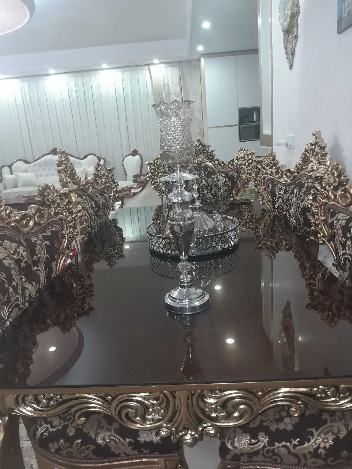 میز غذاخوری ۶ نفره|میز و صندلی غذاخوری|گلستان (تهران), |دیوار