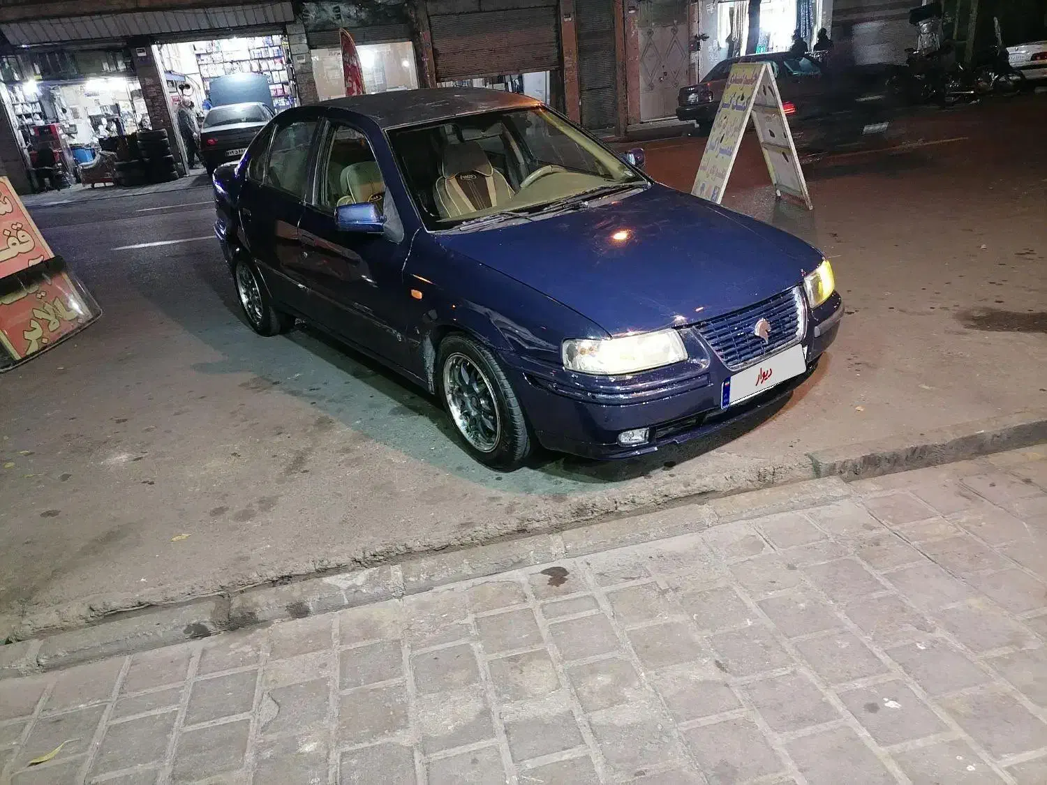 سمند مدل 83 توکرم رنگ سفارشی|خودرو سواری و وانت|تهران, هلال احمر|دیوار