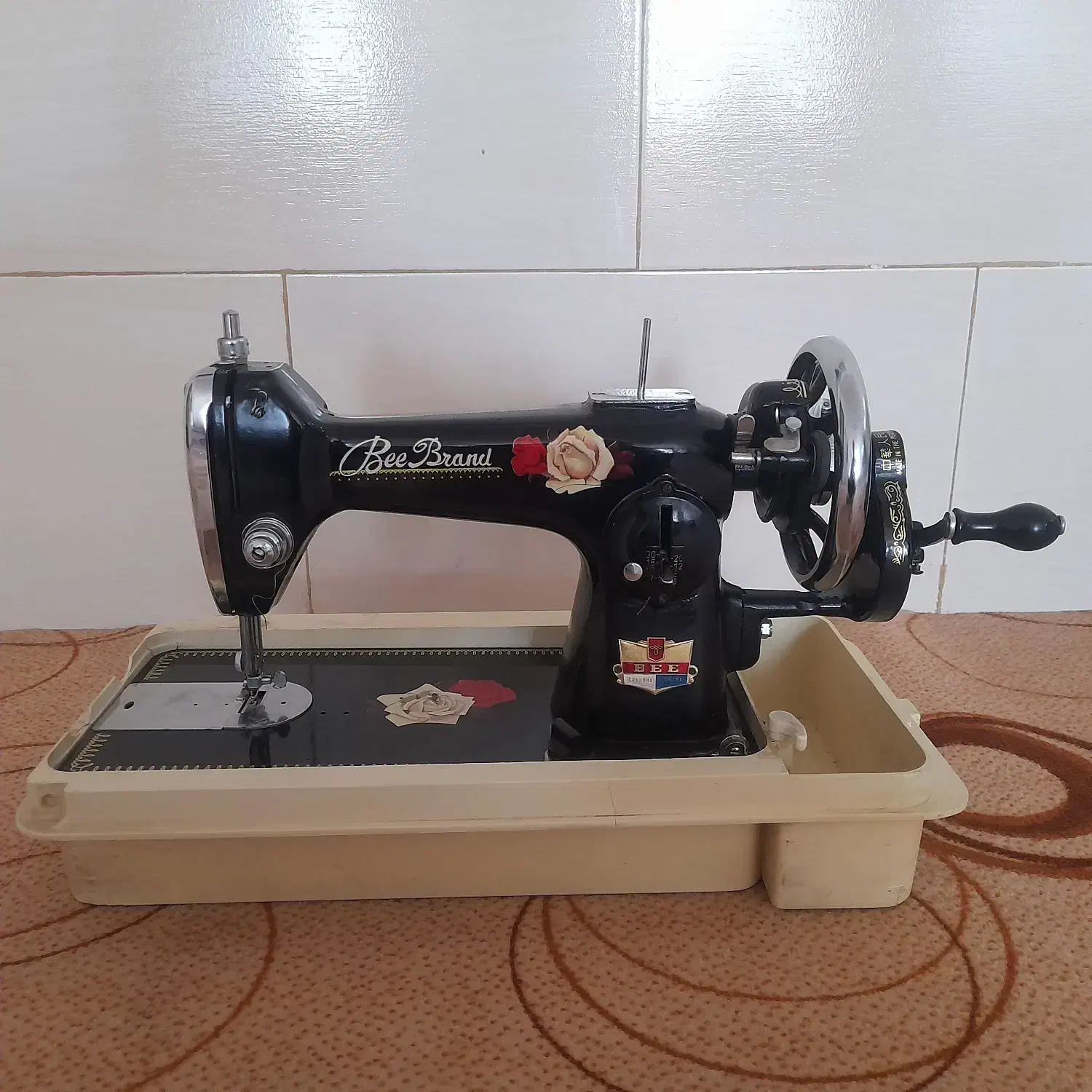 چرخ خیاطی دستی گل|لوازم خیاطی و بافتنی|مرودشت, ثبت احوال|دیوار