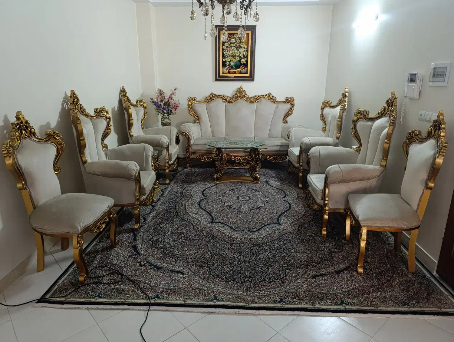 مبل 9 نفره|مبلمان خانگی و میز عسلی|تهران, یاخجی آباد|دیوار