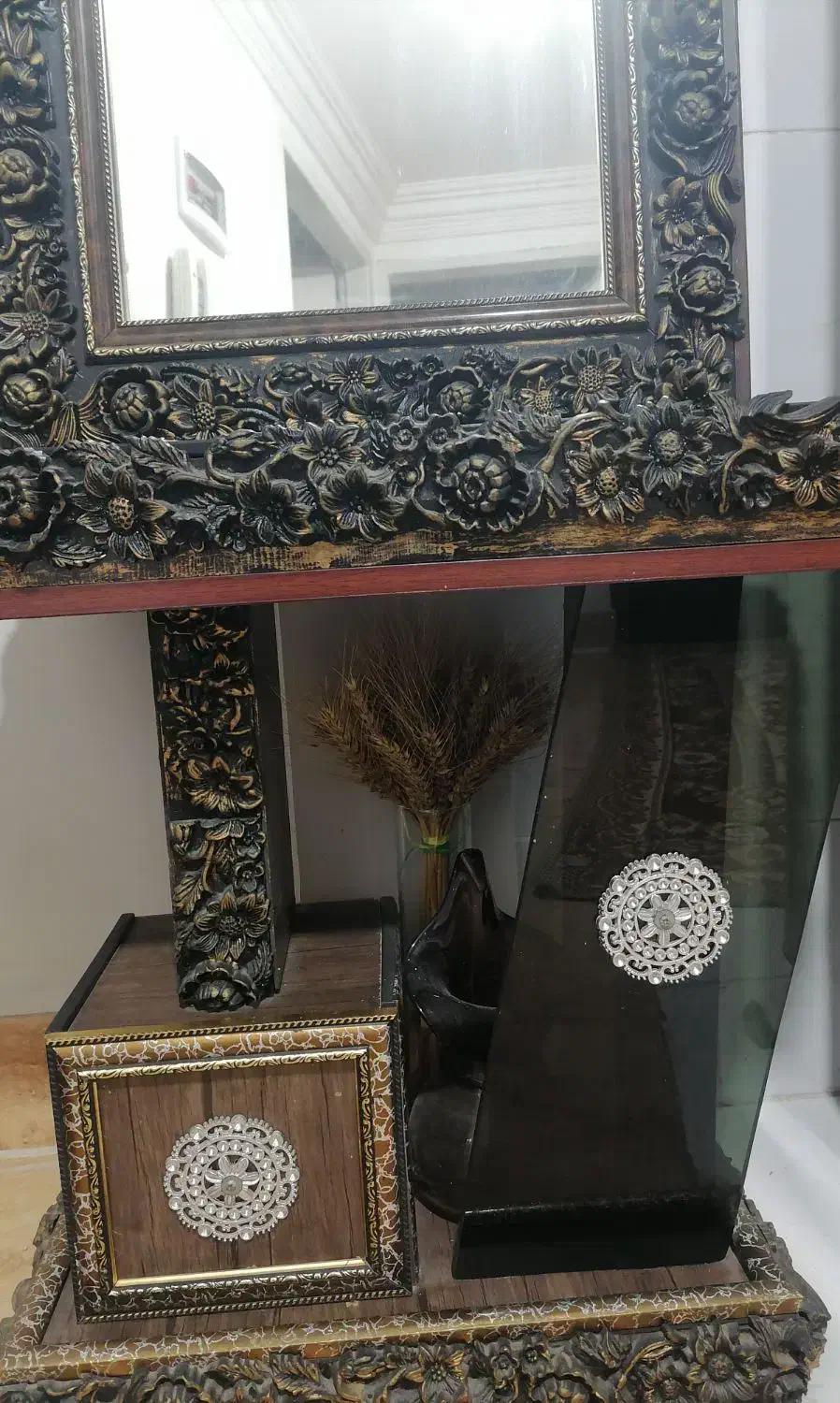 آینه وکنسول|مبلمان خانگی و میز عسلی|گرگان, |دیوار