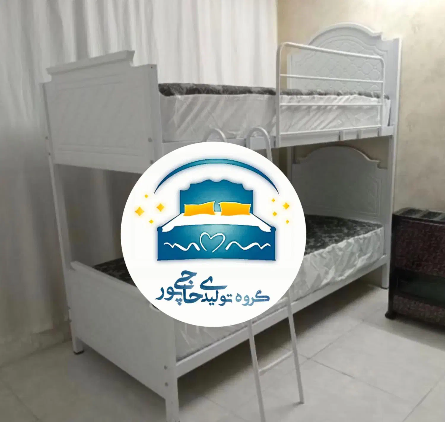 تخت خواب دو طبقه حاجی پور(تختخواب۲دوطبقه)تشک چکاوک|تخت و سرویس خواب|مشهد, حسینآباد|دیوار