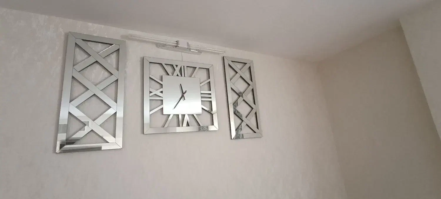 ساعت دیواری|ساعت دیواری و تزئینی|کاشان, شهرک خاتم الانبیا (مسکن ملی کاشان)|دیوار