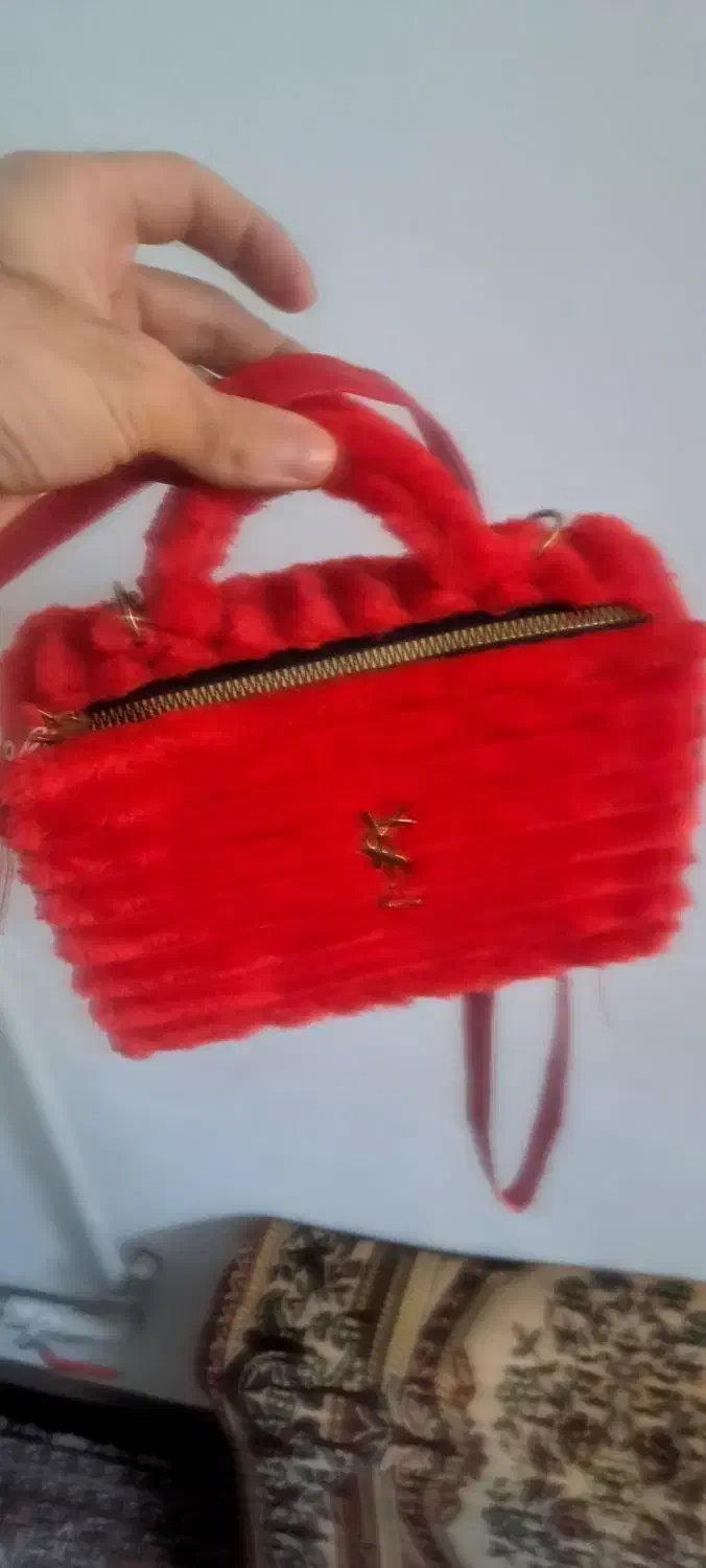 کیف دخترانه مجلسی مخمل بسیار شیک وخوش رنگ|کیف، کفش، کمربند|سنندج, |دیوار