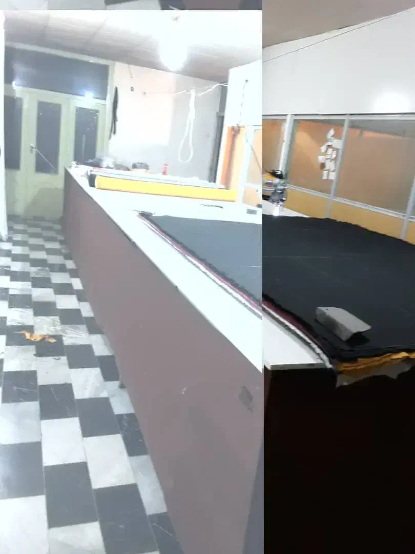 میز برش ۷ونیم متری رویه ام دی اف کامل وزیره نوپان|لوازم خیاطی و بافتنی|اردبیل, |دیوار