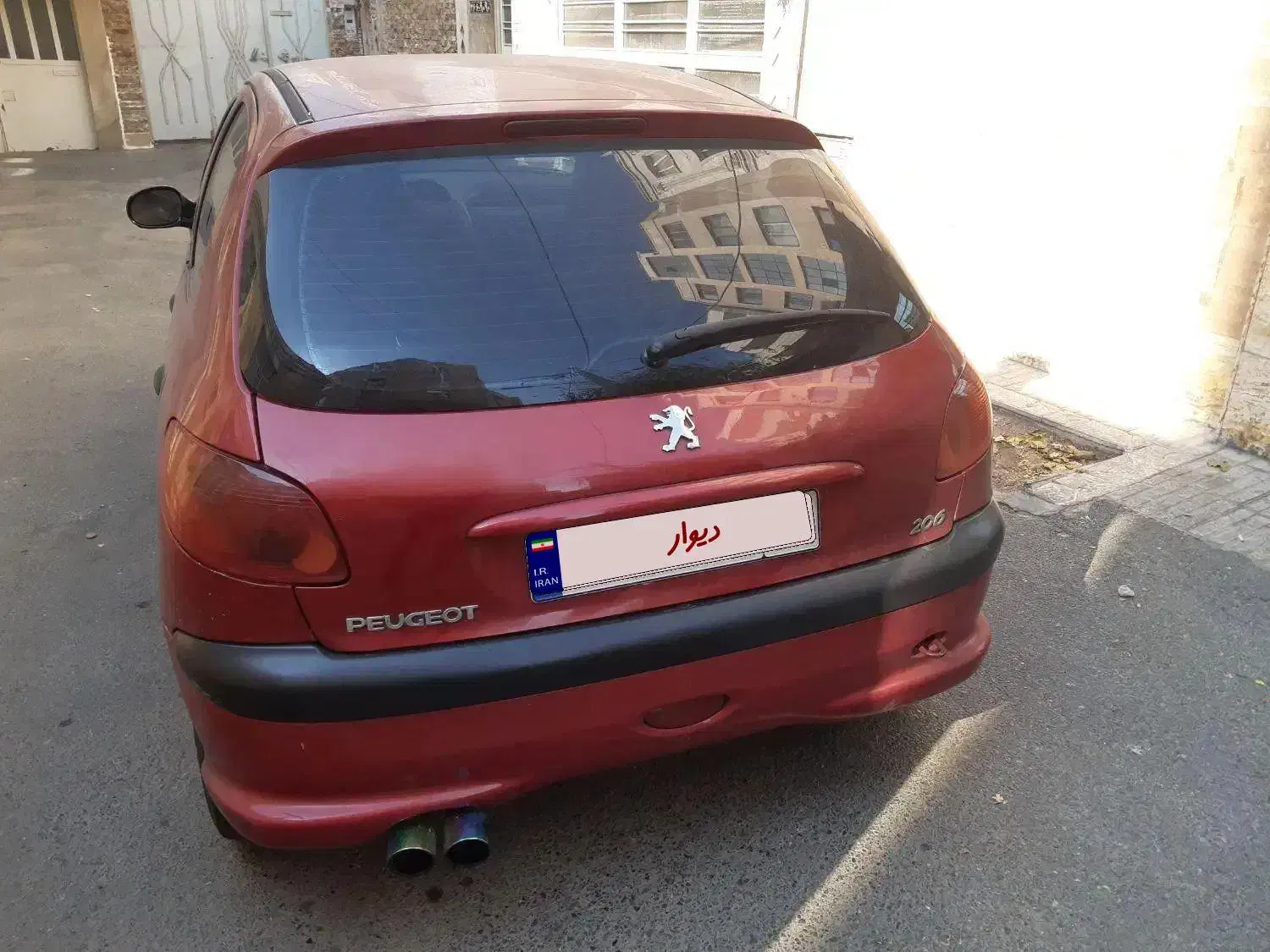 پژو 206 تیپ ۲، مدل ۱۳۹۰|خودرو سواری و وانت|کرج, شهرک بنفشه|دیوار