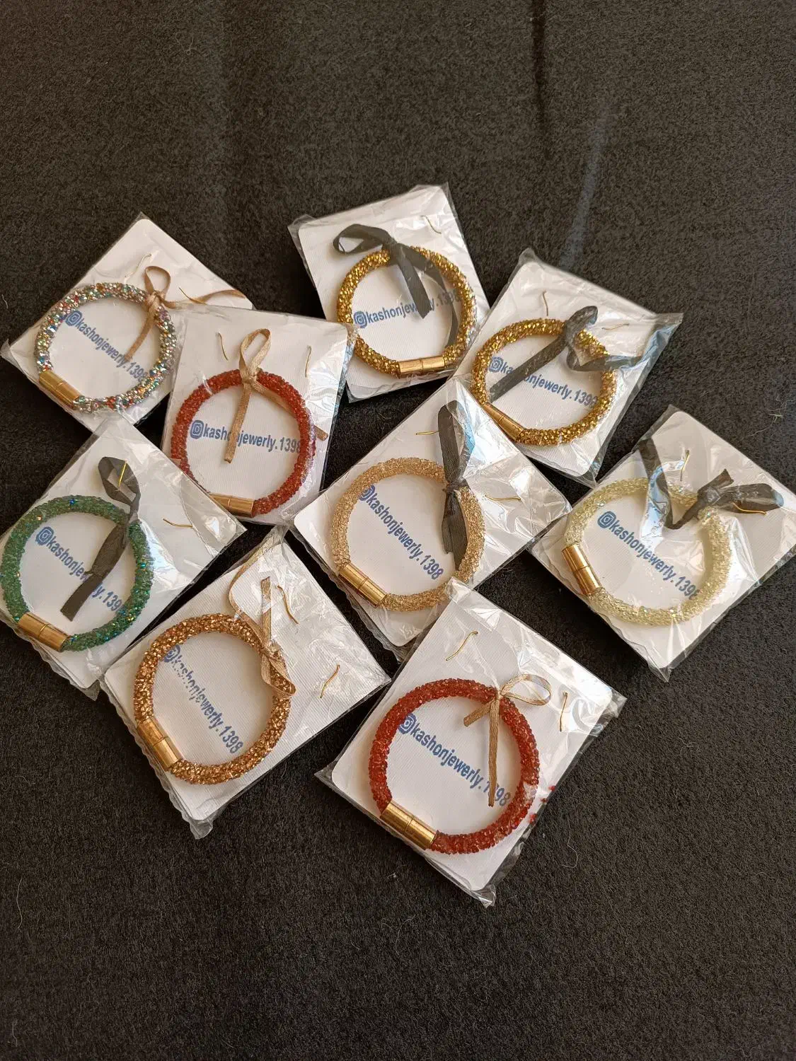 ست دستبند و گوشواره|بدلیجات|اصفهان, باتون|دیوار