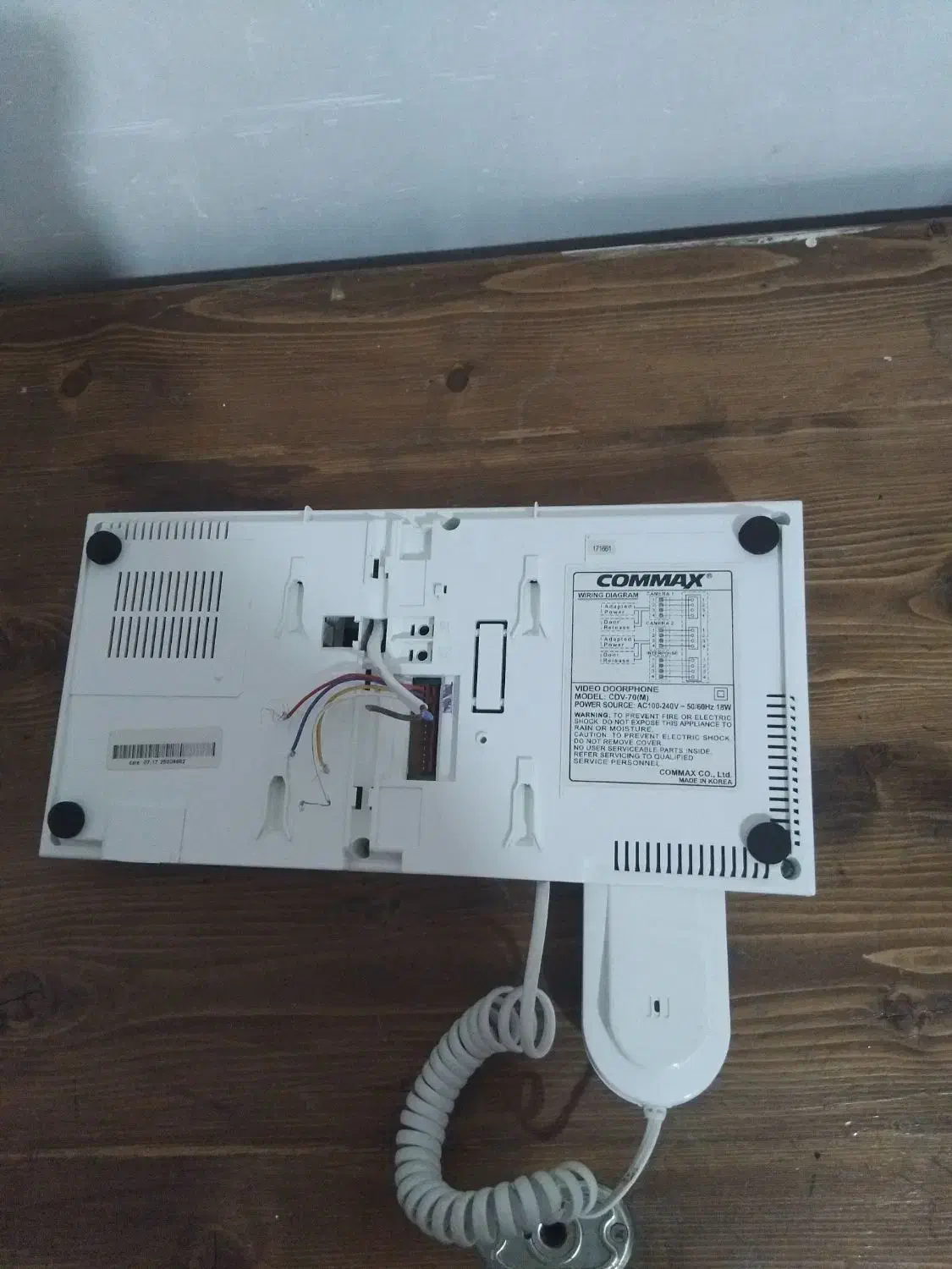 پنل آیفون تصویری|پخش‌کننده DVD و ویدیو|رشت, جماران|دیوار