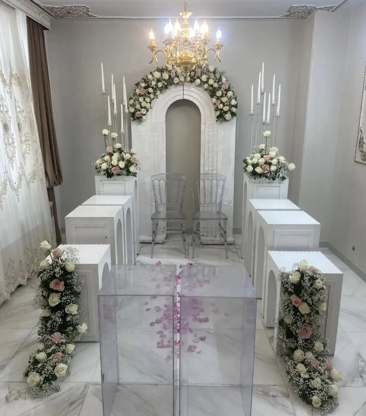 گل آرایی ، گل آرایی استیج و جایگاه عروس ، گل آرا|خدمات پذیرایی، مراسم|شهرکرد, |دیوار