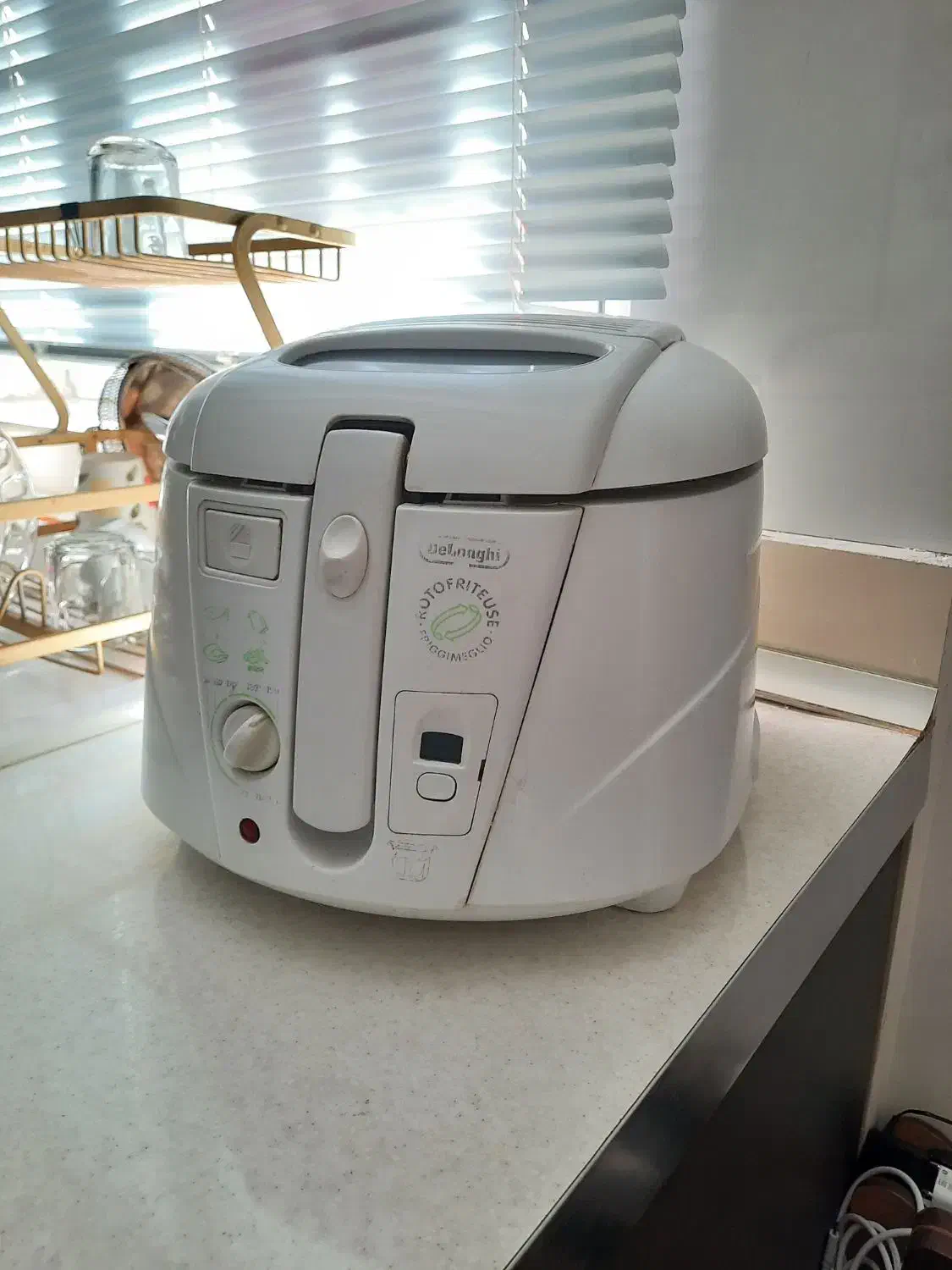 سرخ کن دلونگی اصلی چرخشی بسیار قوی سالم|اجاق گاز و لوازم برقی پختوپز|کرمانشاه, |دیوار