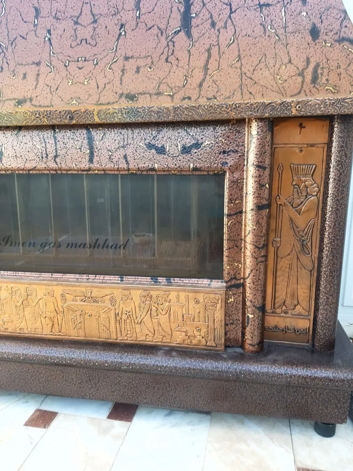 بخاری شومینه|بخاری، هیتر، شومینه|کاشان, گریه|دیوار