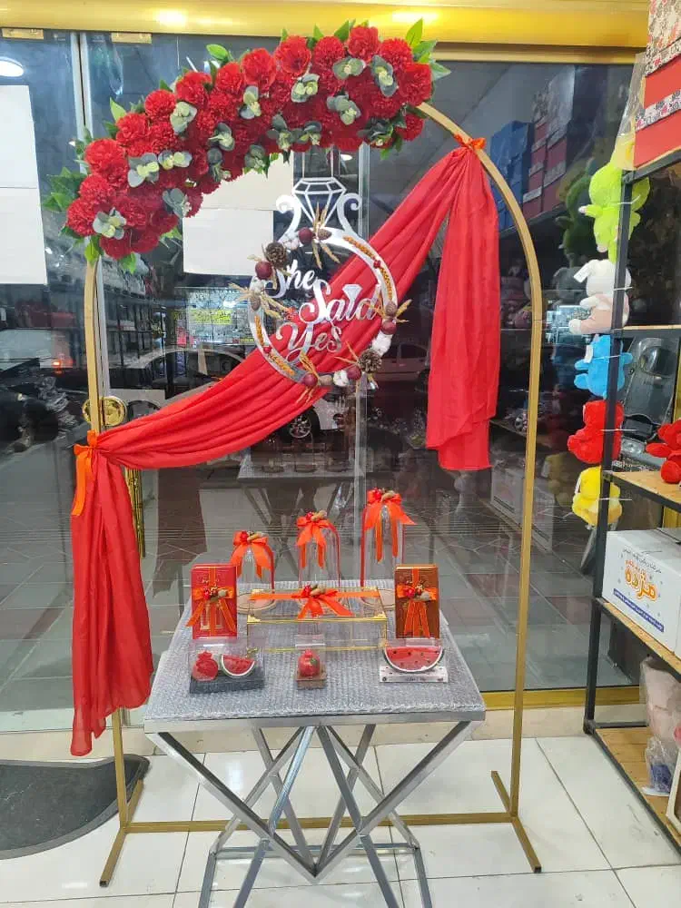 جایگاه عروس و داماد|صنایع دستی و سایر لوازم تزئینی|رباط‌کریم, رباط‌کریم|دیوار