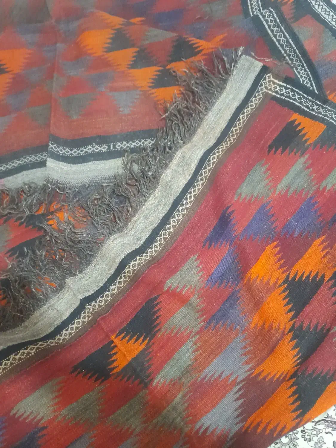 گلیم|گلیم، جاجیم، گبه|فشم, |دیوار