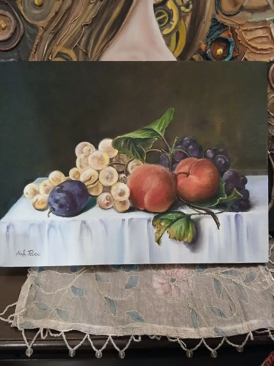 تابلوی نقاشی رنگ روغن|تابلو، نقاشی، عکس|تهران, کوی بیمه|دیوار