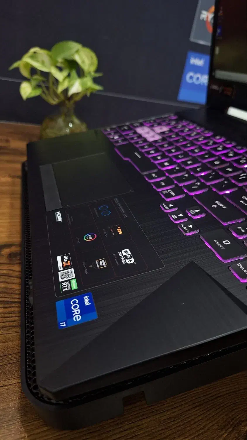 ایسوس TUF FX506 و i7-11400H گرافیک 3050Ti اپن باکس|رایانه همراه|شیراز, فخرآباد (دروازه کازرون)|دیوار