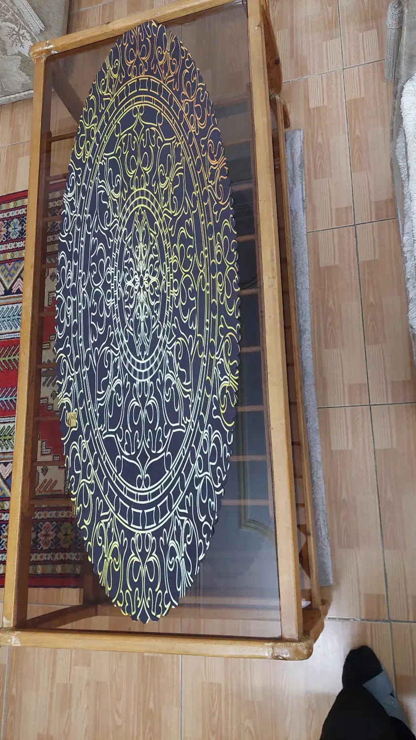 مبلمان شش نفره به همراه میز وسط|مبلمان خانگی و میز عسلی|قائمشهر, |دیوار