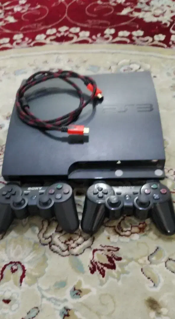 ps3 اسلیم 320 گیگ با دو‌عدد دسته|کنسول، بازی ویدئویی و آنلاین|قدس, شهر‌قدس|دیوار