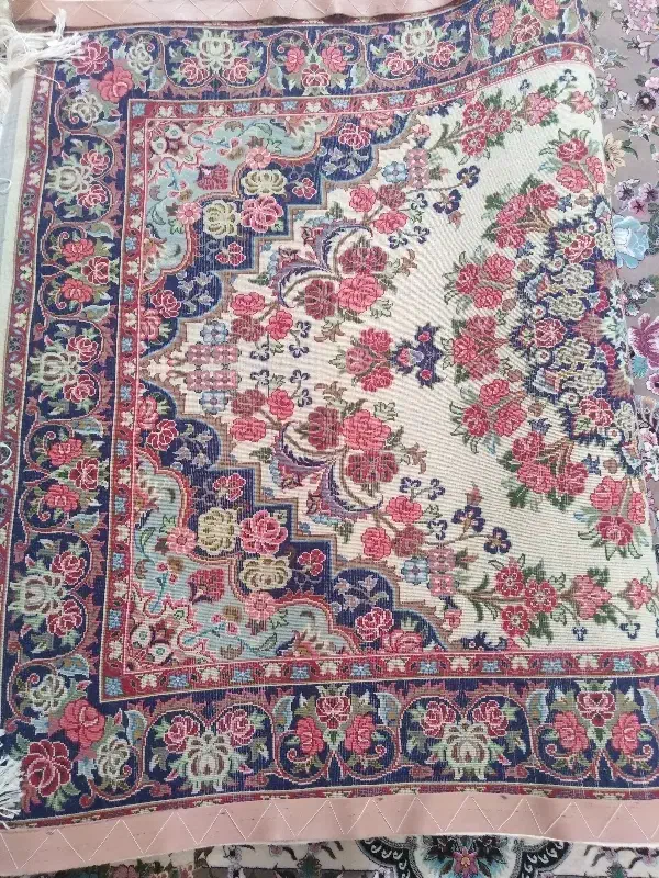 فرش دستبافت گل سرخ بیجار|فرش|سنقر, |دیوار