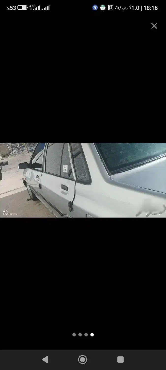 پراید صبا دوگانه سوز شرکتی مدل 1386|خودرو سواری و وانت|دورود, |دیوار